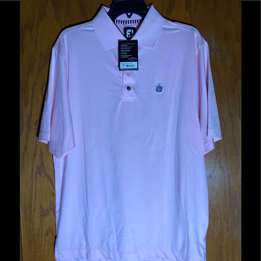 Foot Joy Men’s Golf Polo Shirt, Brand New With Tags, Comfort and Style, Size M